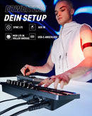 Donner Essential B1 analoger Bass-Synthesizer & Sequenzer