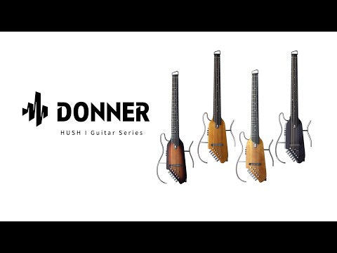 Donner HUSH™ I Ultraleicht Unterwegs Reisegitarre
