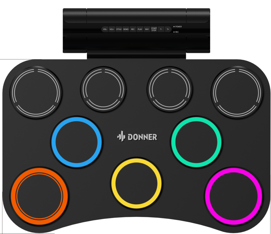 Donner DED-20 SE Farbiges elektronisches Drum-Pad
