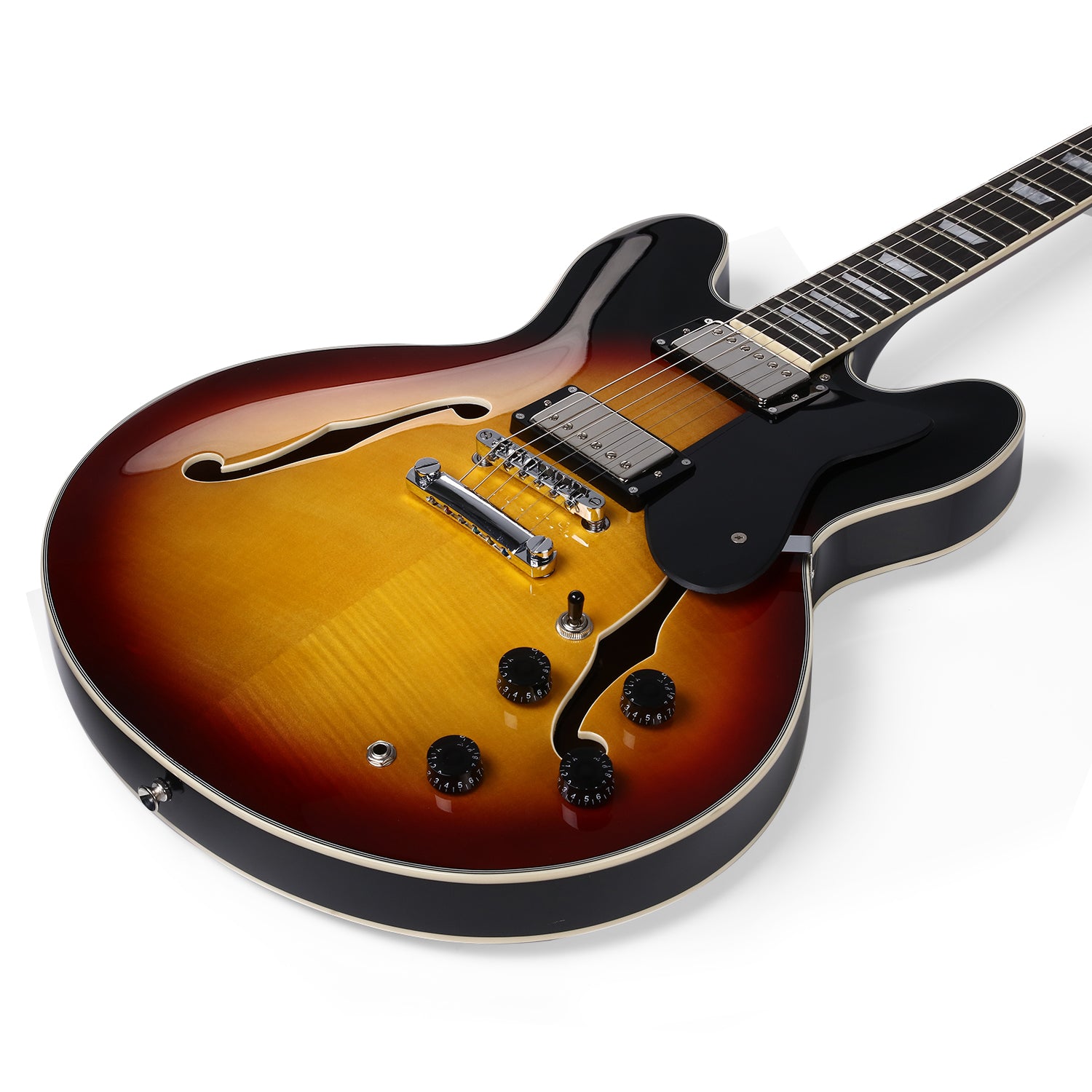 Donner DJP-1000 Jazz-E-Gitarre-DJP-1000B##