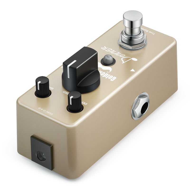 Donner Golden Tremolo Gitarre Effektpedal Tremolo Pedal - Donner music- DE