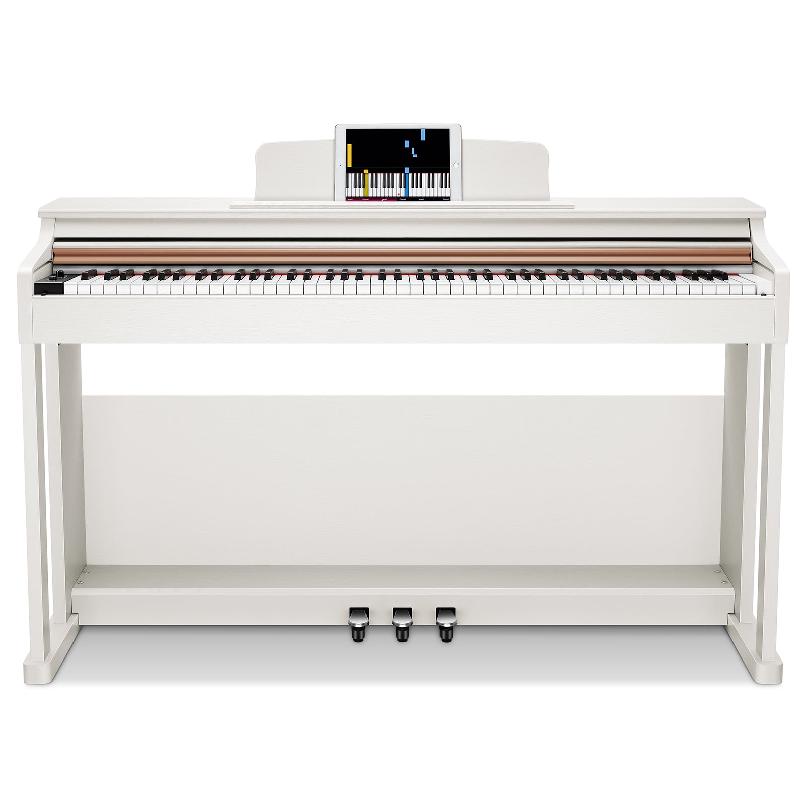 Donner DDP-100 Gewichtetes Digital Piano-Weiß##