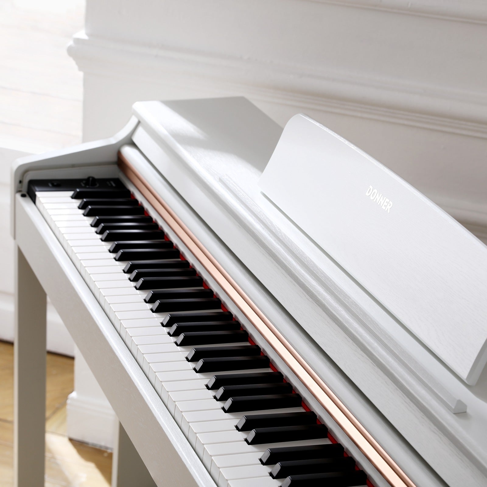 Donner DDP-100 Gewichtetes Digital Piano-Weiß##