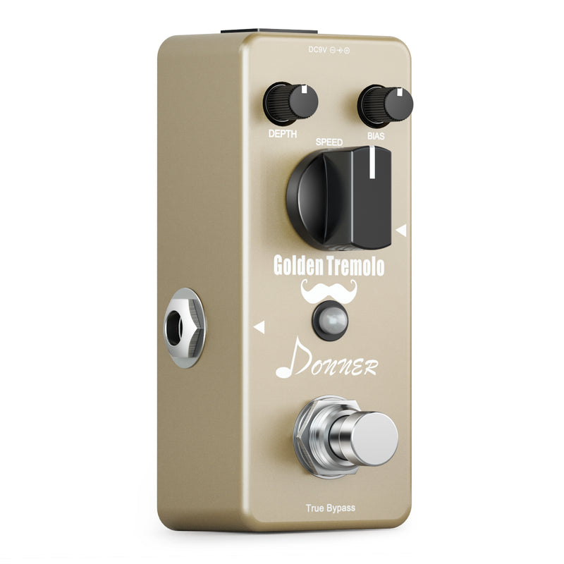 Donner Golden Tremolo Gitarre Effektpedal Tremolo Pedal - Donner music- DE