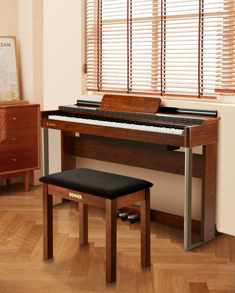 Donner DKB-10 Klavierbank mit Stauraum