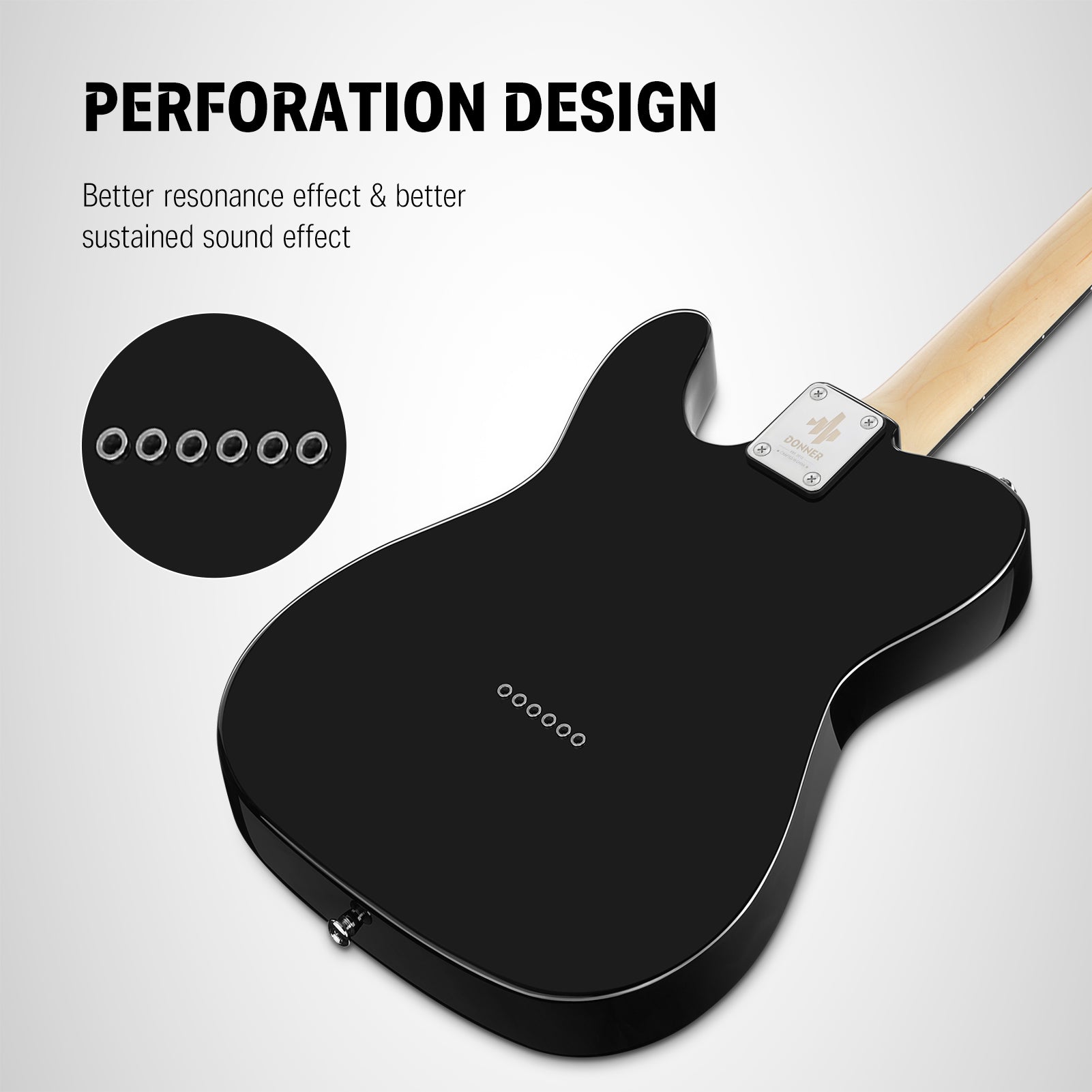 【kein geplanter Nachschub】Donner DTL-100 E-Gitarre Set