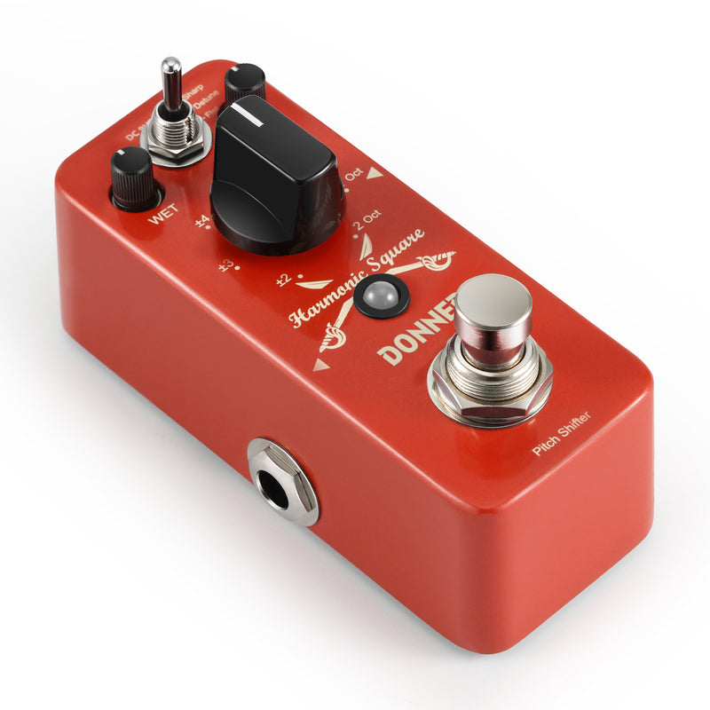 Donner Harmonic Square Digital Octave Gitarre Effektpedal