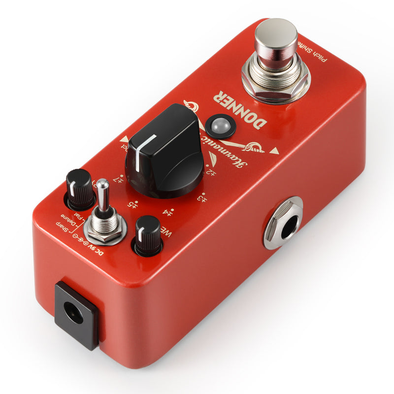 Donner Harmonic Square Digital Octave Gitarre Effektpedal