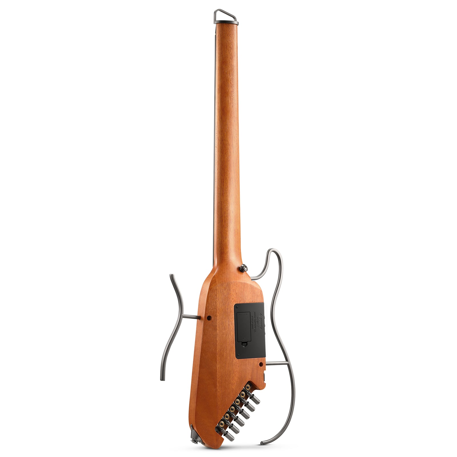 Donner HUSH™ I Ultraleicht Unterwegs Reisegitarre-Mahagoni##