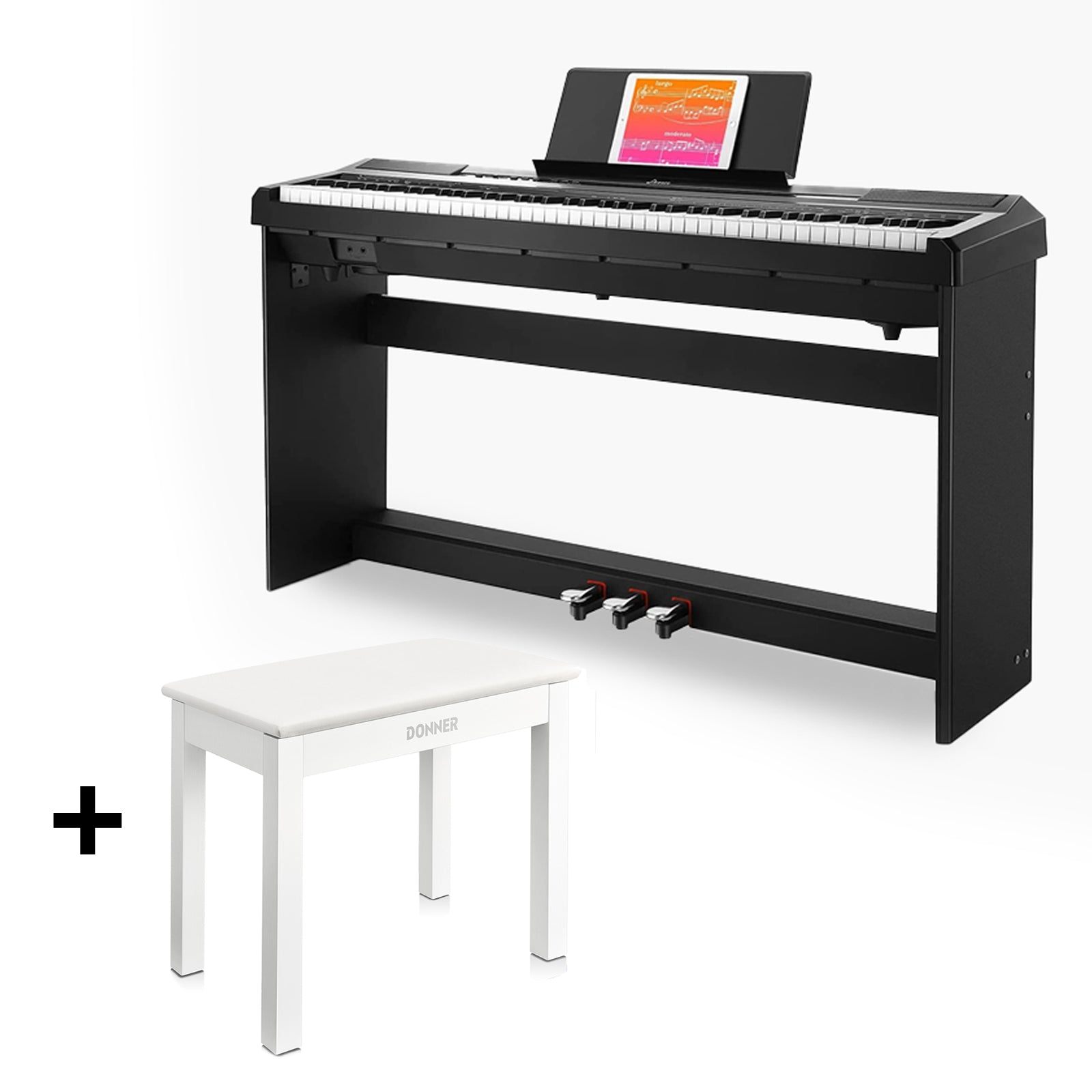 Donner DEP-10 Halbgewichtetes Digital Piano