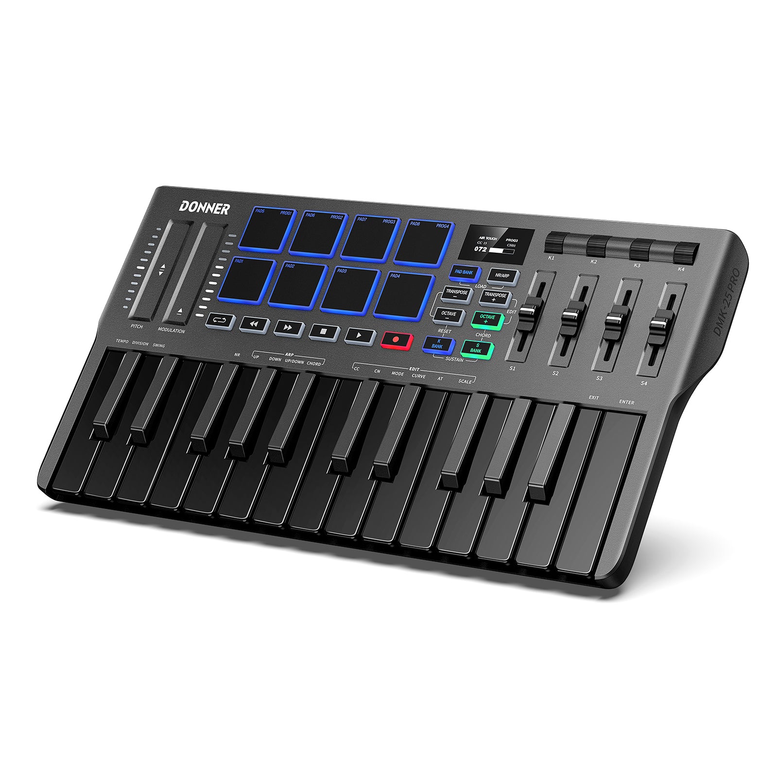 Donner DMK-25 Pro MIDI Keyboard Controller 