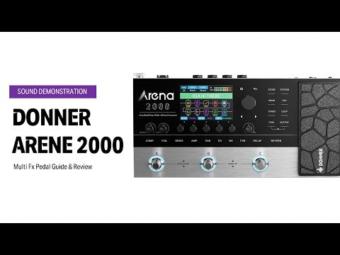 Donner Arena 2000 Multi-Effekt-Pedal