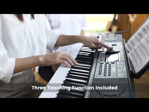 Donner DEK-610 Elektronisches Keyboard 61 Tasten Home Keyboards