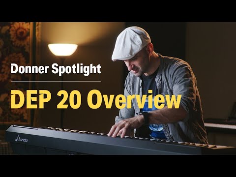 Donner DEP-20 Digital Piano mit Hammermechanik